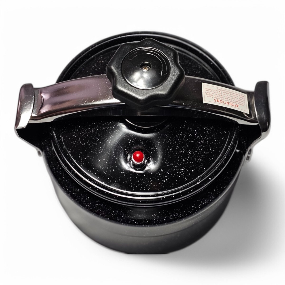 Royal Swiss® Autocuiseur en Aluminium Noir – 5L, 7L, 11L ou 15L – Cocotte-Minute – Induction & Tous Feux – Image 9