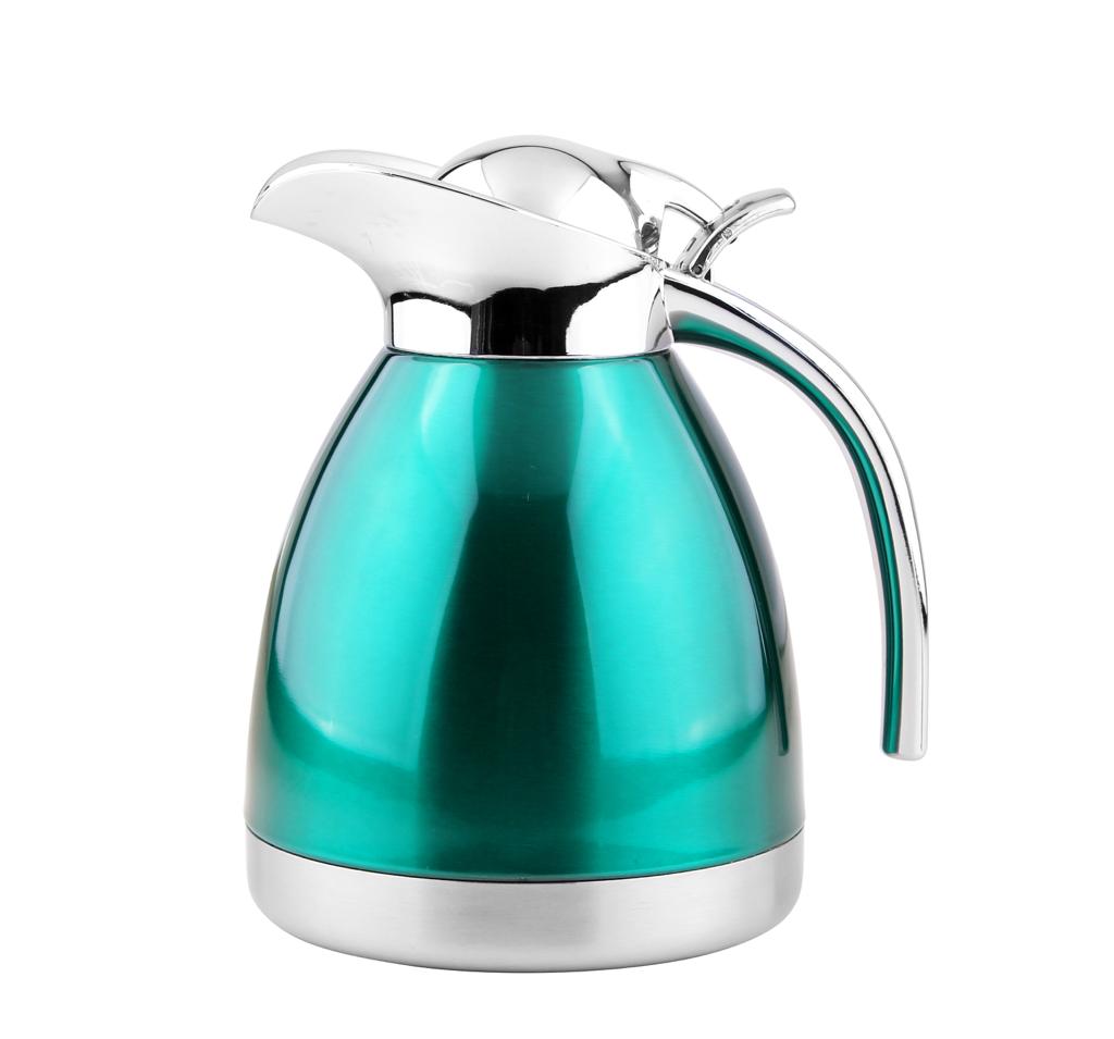 Royal Swiss® Carafe Isotherme Thermos en Inox – 1L, 1,5L ou 2L – Double Paroi – Chaud & Froid – Gris, Rouge ou Vert – Image 8