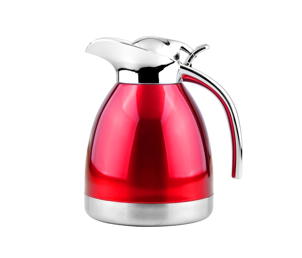 Royal Swiss® Carafe Isotherme Thermos en Inox – 1L, 1,5L ou 2L – Double Paroi – Chaud & Froid – Gris, Rouge ou Vert – Image 10