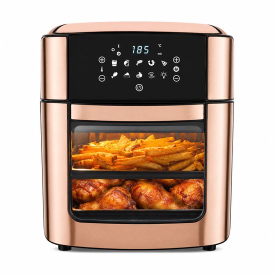 Airfryer Oven 16L Royal Swiss cuivre - face avant