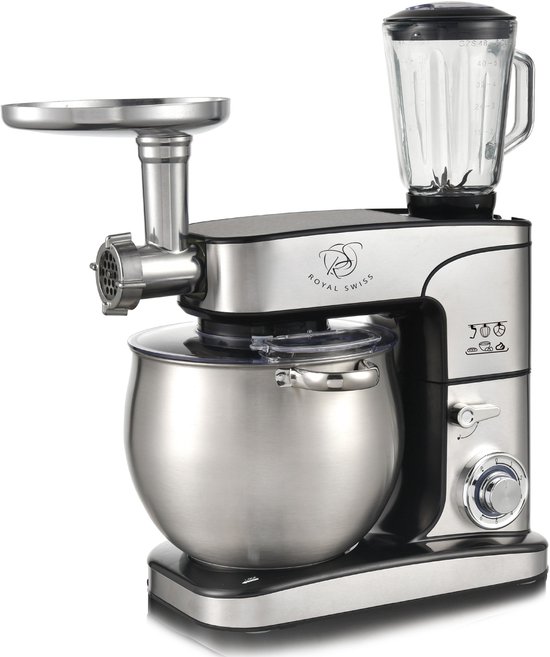 Robot de cuisine Royal Swiss 12L 2000W - robot de cuisine 12L 3 en 1