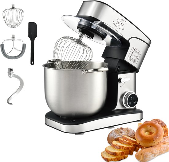 robot-patissier-16l-royal-swiss-1 Robot pâtissier Royal Swiss 16L 2800W bol inox XXL