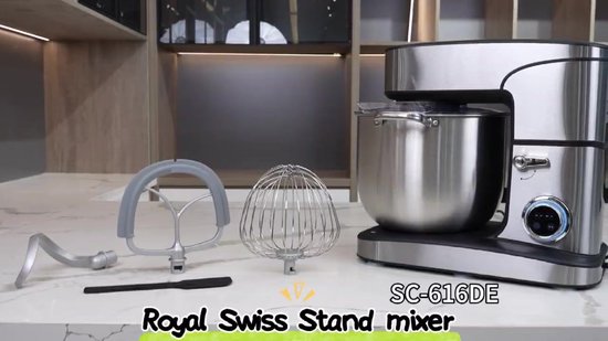 Robot pâtissier Royal Swiss 16L caractéristiques