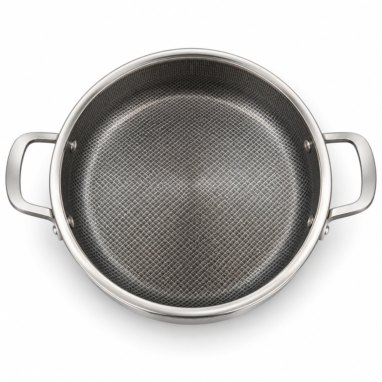 Sauteuse Royal Swiss Tri-Ply nid d'abeille vue intérieure