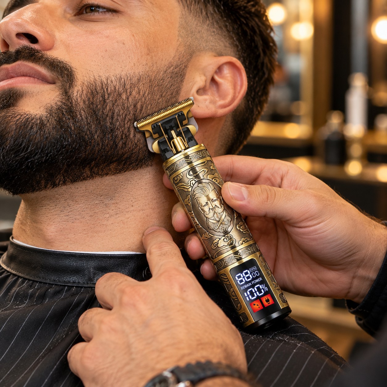 Tondeuse Royal Swiss T12 - utilisation barbe